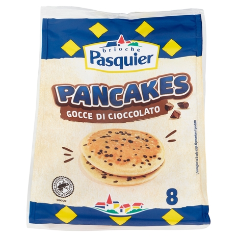 Pancakes Gocce di Cioccolato, 8x35 g